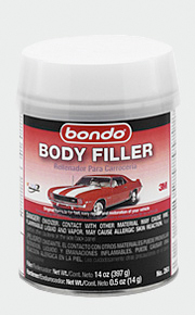 3M&TRADE; BONDO&REG ORIGINAL MULTI-SURFACE FILLER QUART
