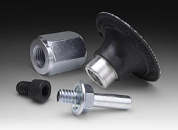 3M ROLOC DISC PAD ASSEMBLY WITH SHAFT FOR USE WITH 2" DISCS