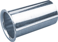 MOELLER DRAIN TUBE ALUMINUM 1" OD X 1-7/8" LONG
