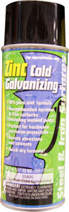 MOELLER ZINC PRIMER COLD GALVANIZING #025800 GRAY 12 OZ AEROSOL CAN