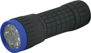 LITEZALL FLASHLIGHT 14 LED WATER RESISTANT ASSORTED COLORS