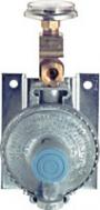 TRIDENT MARINE PROPANE REGULATOR WALL MOUNT WITH 300 PSI GAUGE