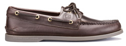 MEN'S AUTHENIC ORIGINAL MEDIUM WIDTH SHOE AMARETTO SIZE 10 (BY/PAIR)