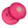 3M PARTICULATE FILTER 2091, P100 FOR 6291 RESPIRATOR BAG OF 2