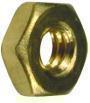 HEX NUT BRASS .50" (BOX 50)