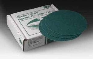 3M HOOKIT GREEN SANDING DISC REGALITE SOLD BY EACH OR BOX