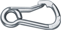 SUNCOR HARNESS CLIP WIRE LEVER ASYMMETRICAL 316 STAINLESS STEEL
