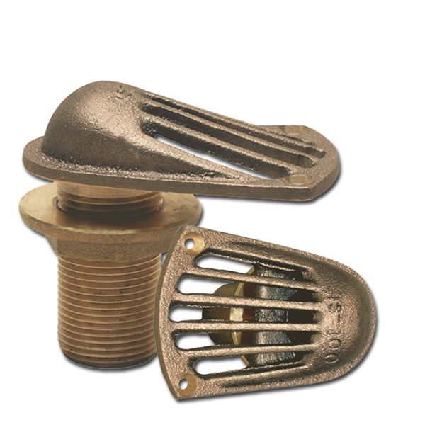 BUCK ALGONQUIN STRAINER INTAKE W/NUT BRONZE