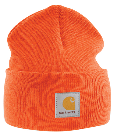 CARHARTT WATCH HAT BLAZE ORANGE  ACRYLIC KNIT ONE SIZE