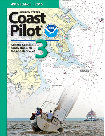 BOOK COAST PILOT VOL 3 SANDY HOOK/CAPE HENRY (57 TH EDITION)
