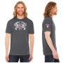 GUY COTTEN FISH PINK SHIRT GRAY CRAB 2XLARGE