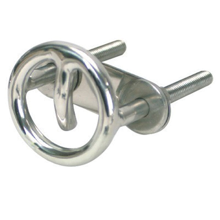 WHITECAP STAINLESS STEEL SKI TOW RING 2-1/2" DIAMETER