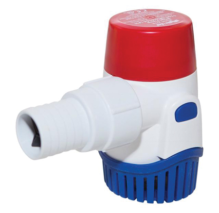 RULE BILGE PUMP 1100GPH 12 VOLT NON-AUTOMATIC SUBMERSIBLE