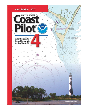 BOOK COAST PILOT VOL 4 CAPE HENRY/KEY WEST (57TH EDITION)