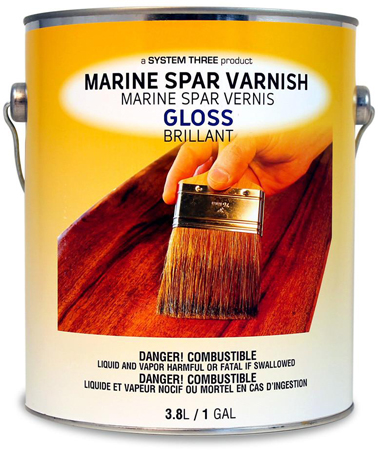 SYSTEM THREE VARNISH SPAR URETHANE GLOSS UV SHIELD GALLON