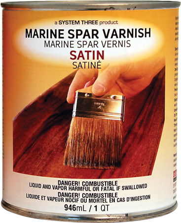 SYSTEM THREE VARNISH SPAR URETHANE QT SATIN UV SHIELD