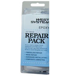 WEST SYSTEM&reg; 101-T RESIN AND HARDENER PACKETS (PACK OF 6)