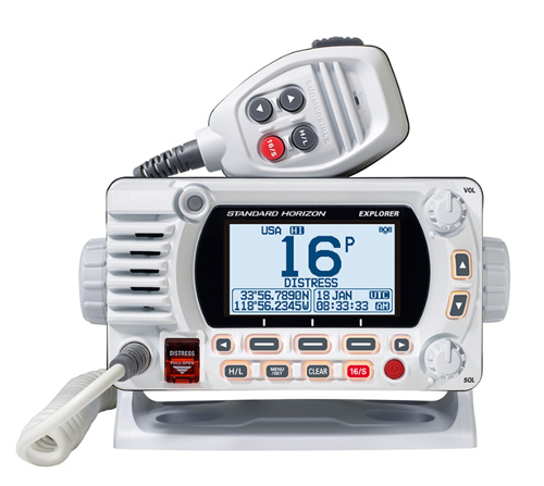 STANDARD HORIZON VHF RADIO EXPLORER NMEA 2000, WHITE