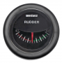 VETUS RUDDER POSITION INDICATOR BLACK 12V OR 24V