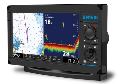 SI-TEX NAVPRO 900F GPS PLOTTER WITH CHIRP FISHFINDER
