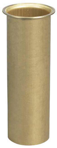 MOELLER DRAIN TUBE BRASS 1" OD X 6" LONG