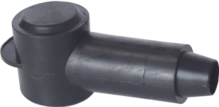 BLUE SEA 4013 CABLE CAP - BLACK 0.50 STUD