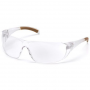 CARHARTT SAFETY GLASSES CLEAR WITH CLEAR TEMPLES