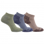 CARHARTT WOMENS ALL SEASON SOCKS COTTON LOW CUT 3 PACK