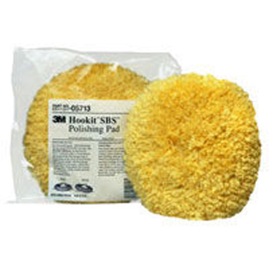 3M POLISHING PAD WOOL HOOK-IT FITS 7" BACKINGS