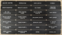 BEP SET-9N PANEL LABEL SET 9