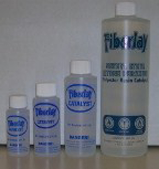 FIBERLAY FIBERGLASS HARDENER MEKP CLEAR QUART