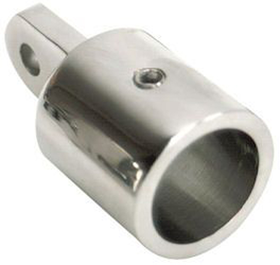 TACO MARINE RAIL FITTING TOP CAP 1" S/S