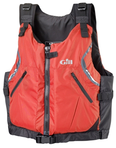 GILL PFD FRONT ZIP ORANGE & BLACK YOUTH TYPE III