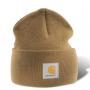 CARHARTT WATCH HAT BROWN ACRYLIC KNIT ONE SIZE