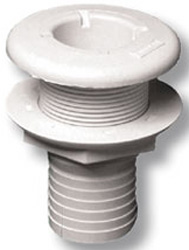 FORESPAR MARELON THRU HULL 2" HOSE TAILPIPE MUSHROOM HEAD SCREENED