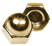 CAP NUT BRASS ..31"  (BY EACH)