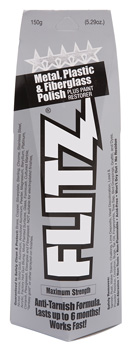 FLITZ POLISH PASTE 5.29 OZ FOR METAL & FIBERGLASS