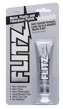 FLITZ POLISH PASTE 1.76OZ FOR METAL & FIBERGLASS