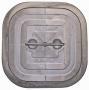 FREEMAN SQUARE HATCH COMPLETE ALUMINUM RING 22" DIAMETER OPENING