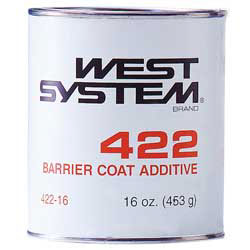 WEST SYSTEM&reg; 422 BARRIER COAT ADDITIVE LIGHT GRAY 16 OZ