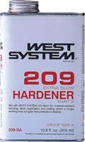 WEST SYSTEM&reg; 209 EXTRA SLOW HARDENER&reg; 1.45 GALLON