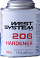 WEST SYSTEM&reg; 206 SLOW HARDENER&reg; 0.44 PINT