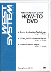 WEST SYSTEM&reg; EPOXY HOW-TO DVD 59 MINUTES