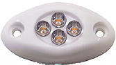 INNOVATIVE LIGHTING LED COURTESY LIGHT 4-BULB WHITE BASE BLUE BULB