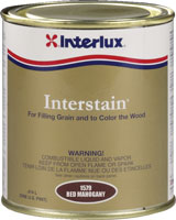 INTERLUX INTERSTAIN WOOD STAIN RED MAHOGANY PINT