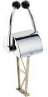 KOBELT CONTROL TWIN LEVER CURVED HANDLE WITH KNOBS CHROME
