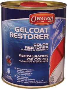 OWATROL MARINE POLYTROL COLOR RESTORER FOR PLASTICS & GELCOATS 1 LITER