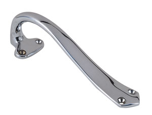 PERKO BOW HANDLE CHROME PLATED ZINC 6-1/2"