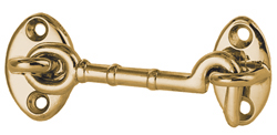 PERKO HOOK DOOR PLAIN BRONZE 1.5"