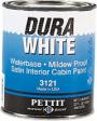PETTIT PAINT EZ CABIN-COAT SATIN WHITE MOLD/MILDEW LATEX QUART